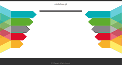 Desktop Screenshot of midistore.pl
